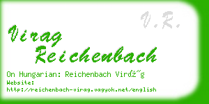 virag reichenbach business card